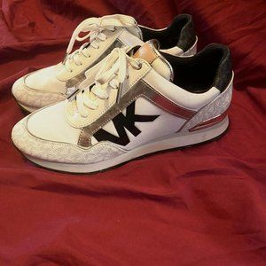 Michael Korr Maddy Two-Tone Logo Trainer